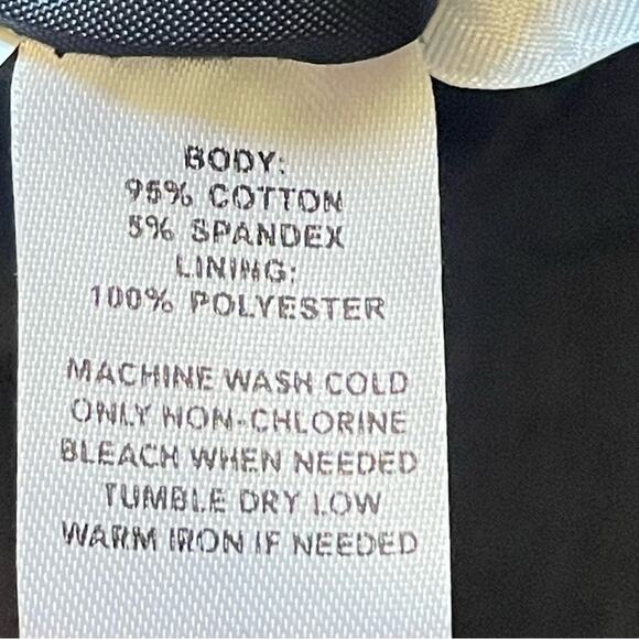 Loft lined knee length gray pencil skirt size 2P b27 - Picture 3 of 4